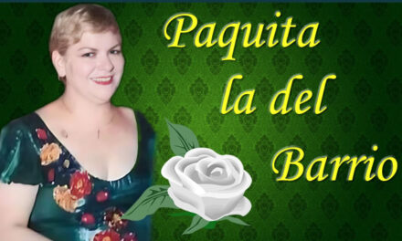 Homenaje a Paquita la del Barrio en la Guerrero